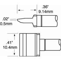 PXP soldering iron tip