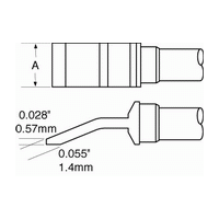 TXP series soldering iron tips