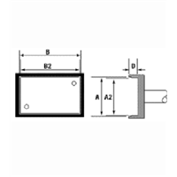 Square OKI soldering iron tip