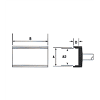 Tunnel type soldering iron tip