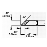 Metcal SMTC-1173/SMTC-8173 soldering iron tips