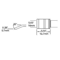 Metcal PTTC-605/PTTC-705/PTTC-805烙铁头