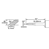 Metcal SSC-673A/SC-773A soldering iron tips