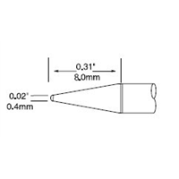 Metcal UFTC-7CNL04 soldering iron tip