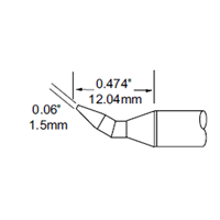 METCAL SFP-CHB15 chisel soldering iron tip